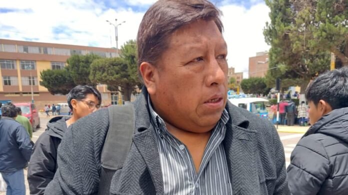 Elvis Juarez Palma dirigente de la provincia de Azangaro l JQC