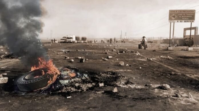 Via Juliaca Puno sera bloqueada l Difusion