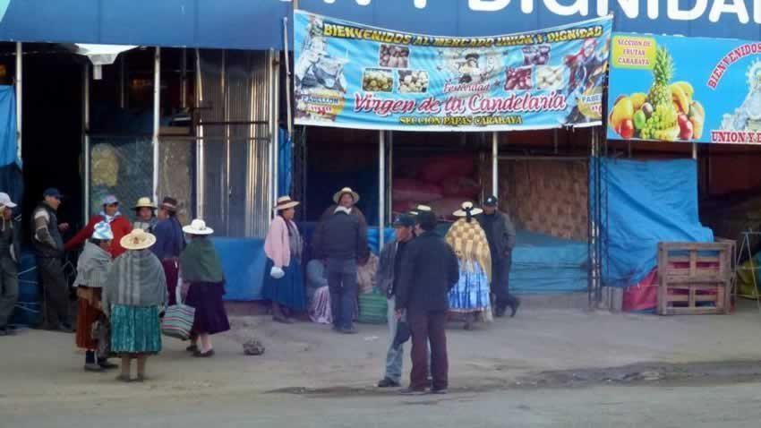 Mercado Union y Diginidad en paralizacion l Difusion 1