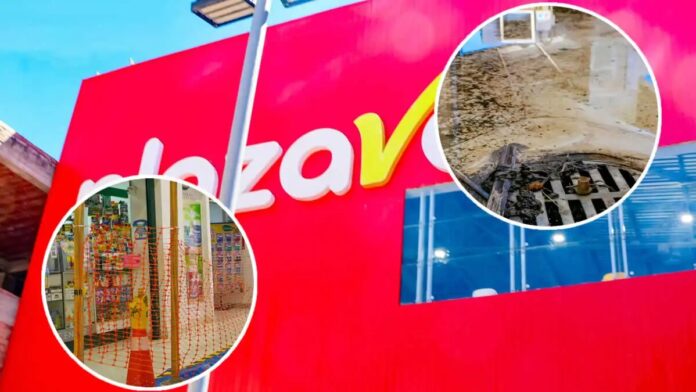 Fiscalizan Plaza Vea Puno tras colapso de desagüe y goteras en el techo