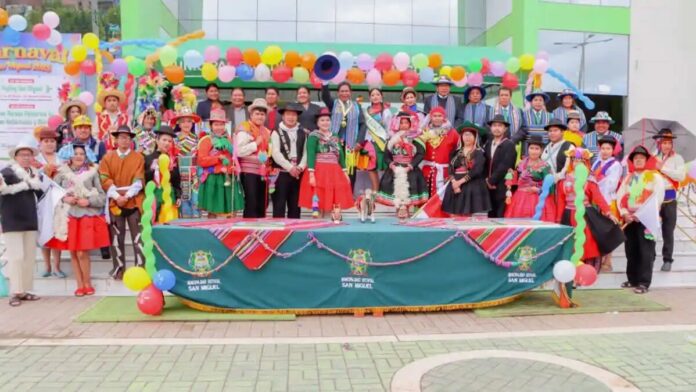 San Miguel: realizan lanzamiento de los carnavales de San Miguel 2025