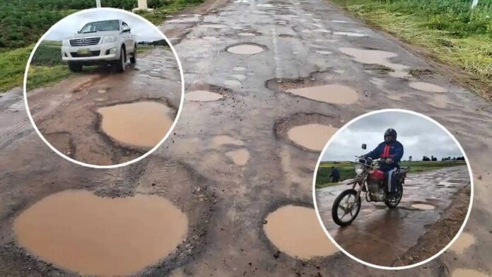 Habitantes y transportistas de Taraco y Puni exigen reparación urgente de carretera en riesgo