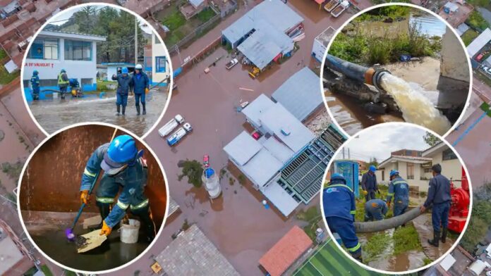 Inundación sin precedentes en planta de tratamiento deja sin agua potable a gran parte de Puno
