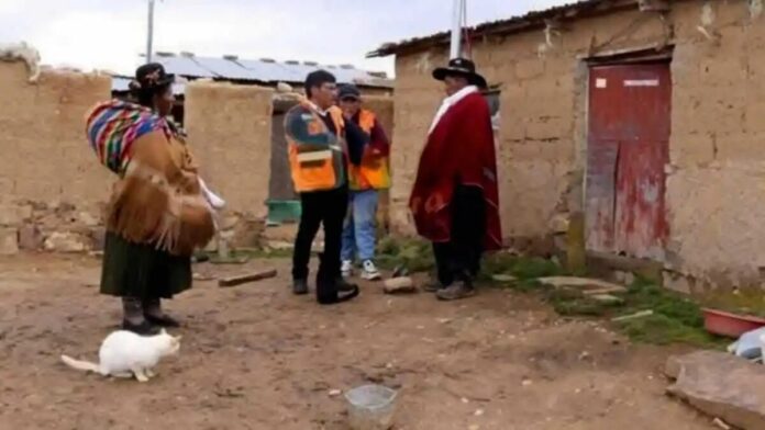 Rayo impacta vivienda en Huancané: joven resulta herida y viviendas quedan destruidas