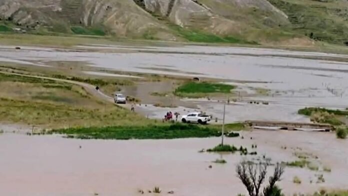 Río Lampa en Alerta Naranja DF