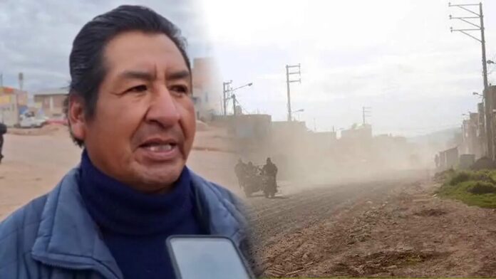 Juliaca anuncia paro de 48 horas por demora en asfaltado de avenida Lampa