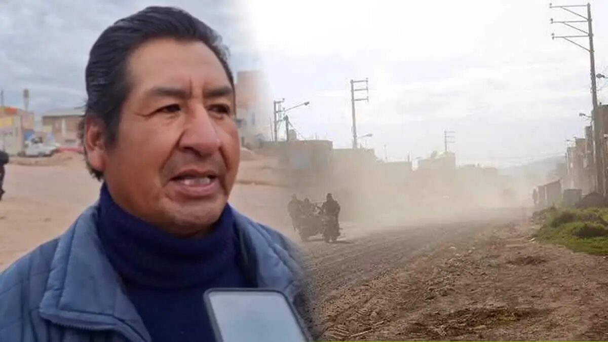 Juliaca anuncia paro de 48 horas por demora en asfaltado de avenida Lampa