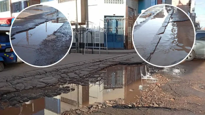 Juliaca: Comerciantes claman arreglo urgente calles apurímac y bastidas