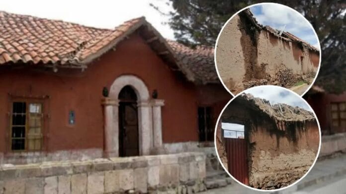 Casonas coloniales de lampa en riesgo de colapso por deterioro y abandono