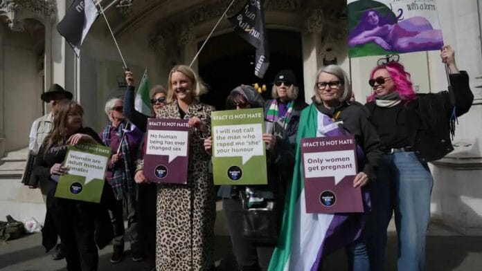 Corte Suprema del Reino Unido: Mujeres Trans no son mujeres legalmente