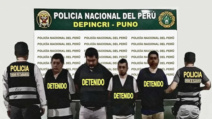 Oscuro pasado de cuatro de los siete  integrantes del Grupo Terna que participaron de un asalto en Juliaca