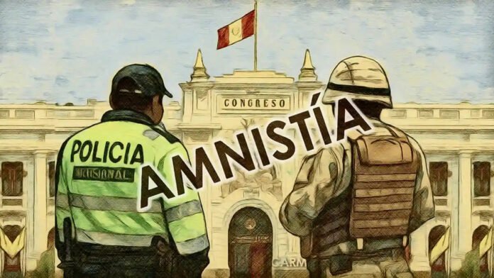 ley de amnistía a militares y policías CARM ley de amnistía