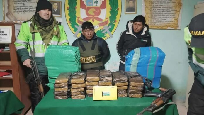 incautan 90 kilos de cocaína ERPQ cocaína