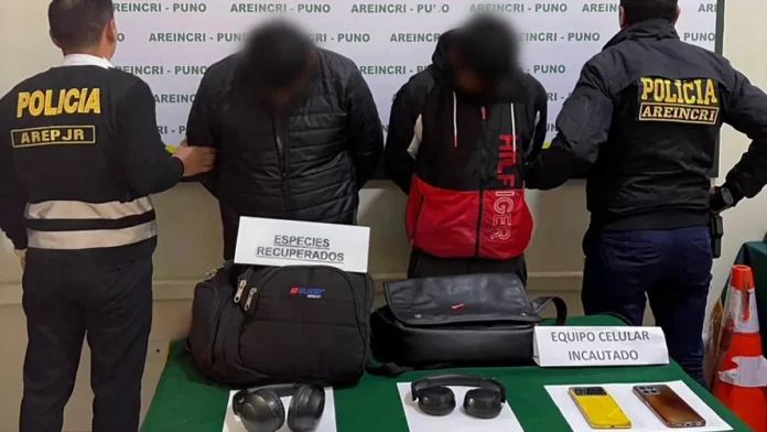 Los Nenes de Puno capturados