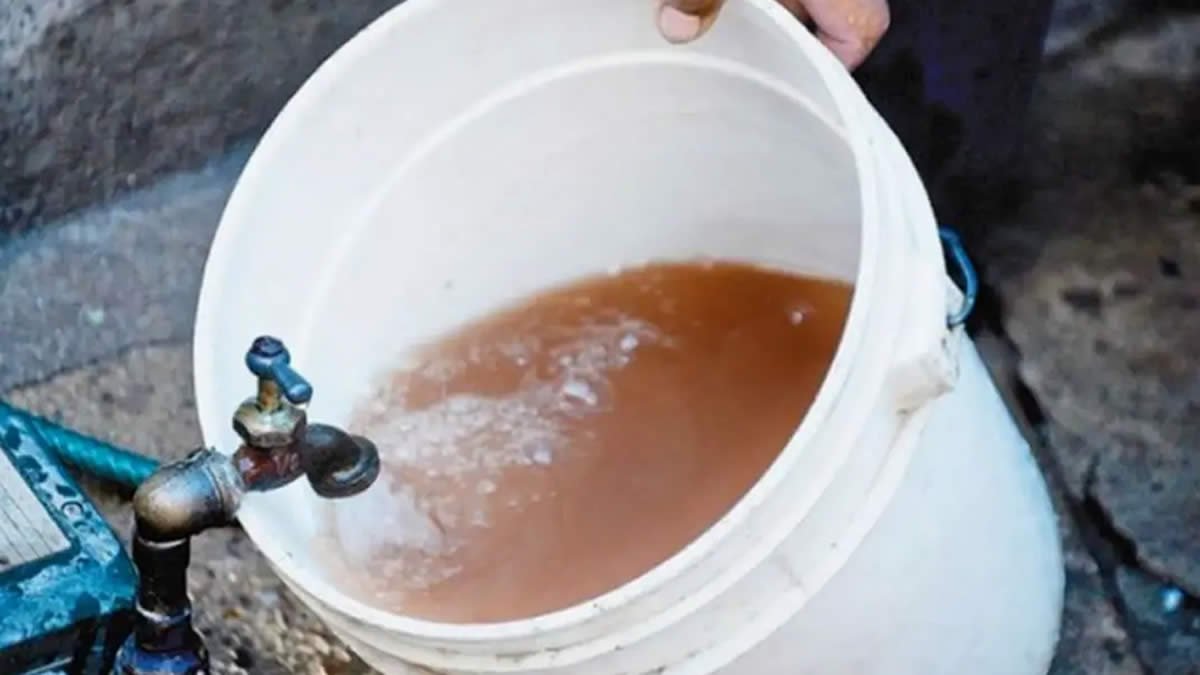 Agua turbia