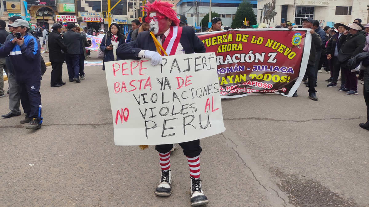 asociación de víctimas de las protestas 2023 