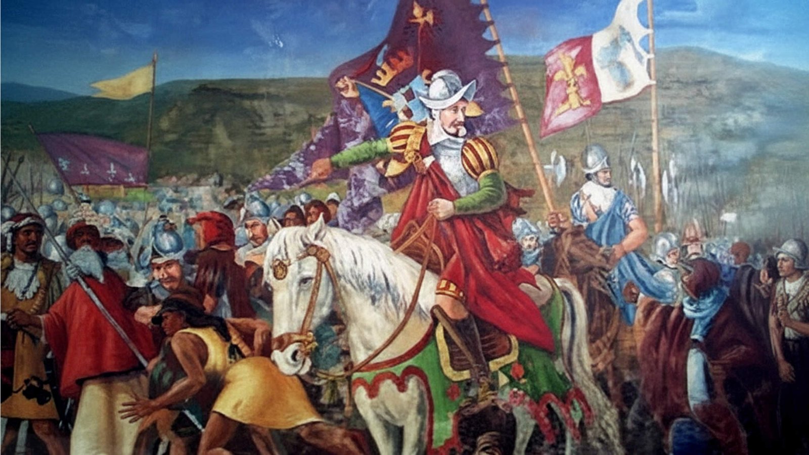 Traslado de San Luis de Alba Pintura Museo Dreyer