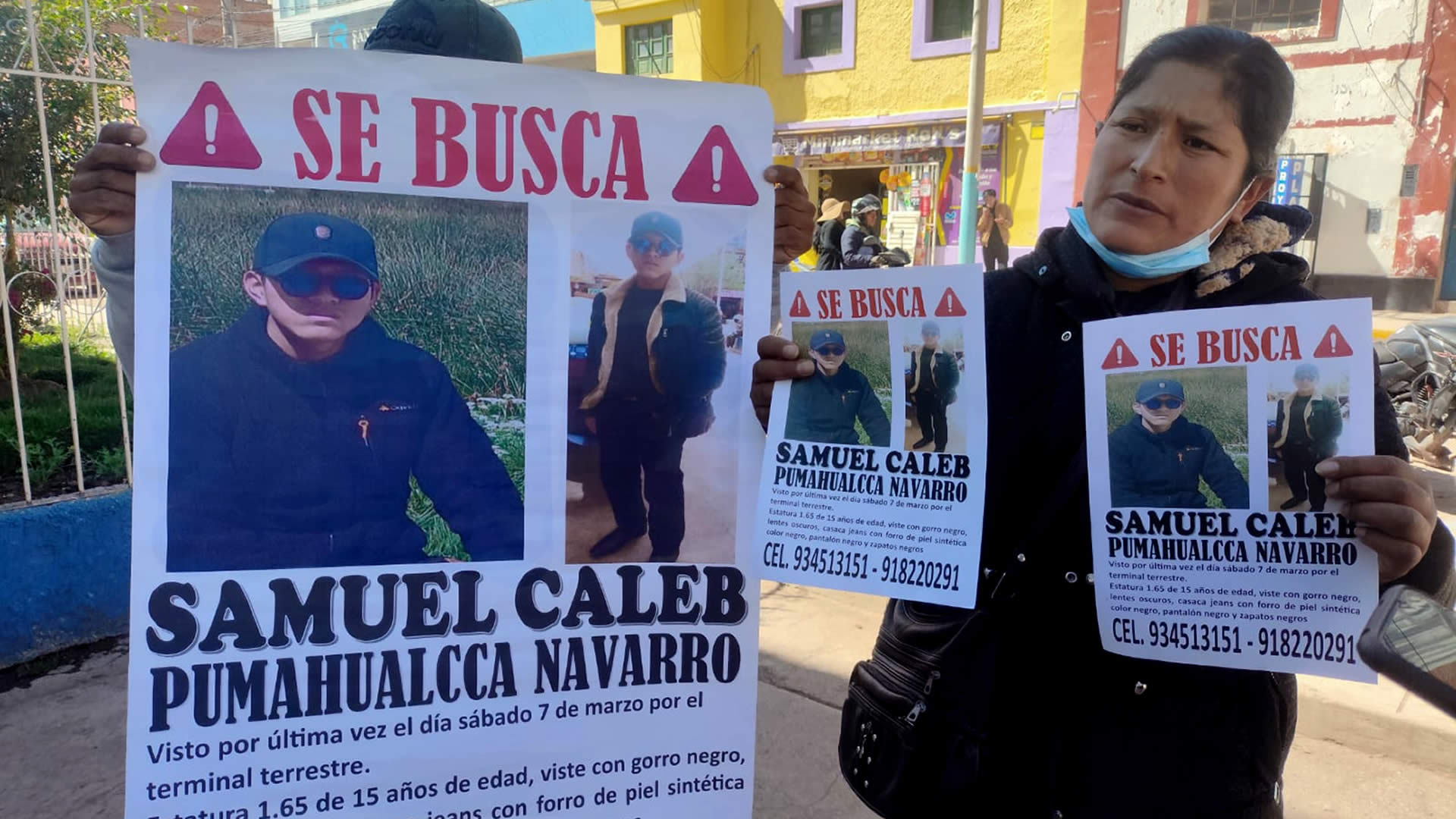 Madre busca a su hijo de 15 años desaparecido hace diez días en Juliaca ...