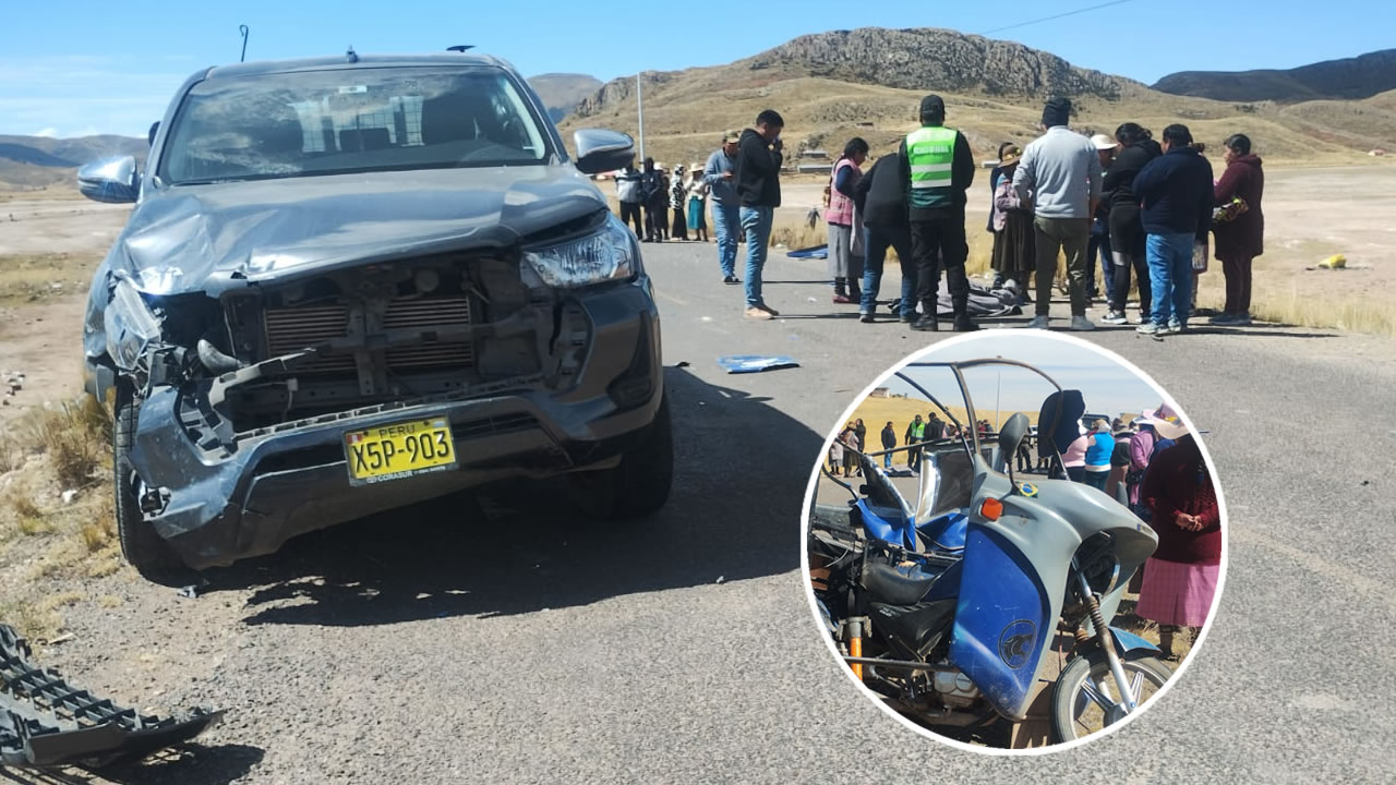 Tragedia en Juliaca Pusi: mujer muere y 2 heridos quedan graves