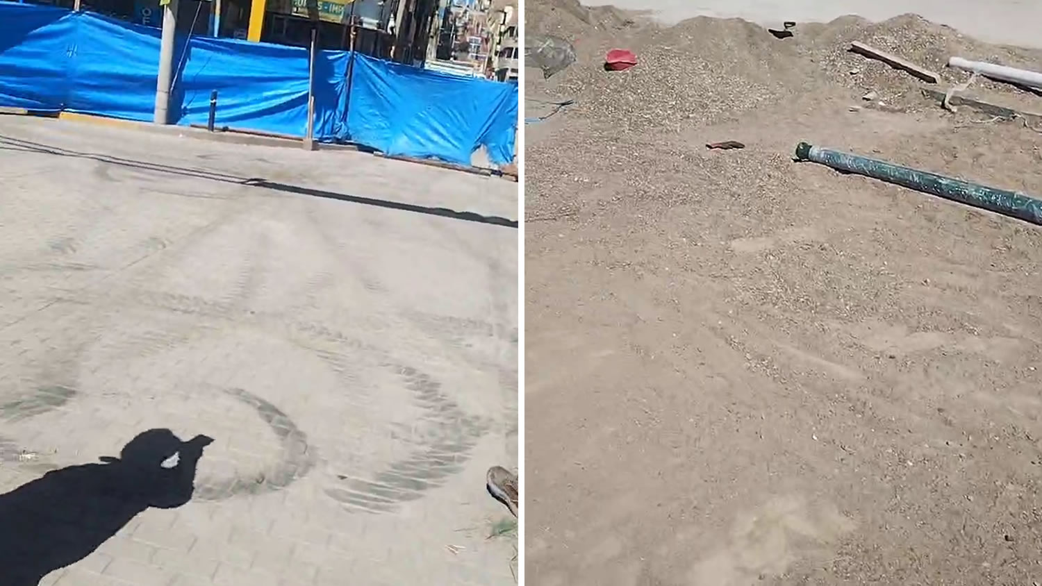 Exigen concluir recapeo de calles y contornos de plaza San José en Juliaca