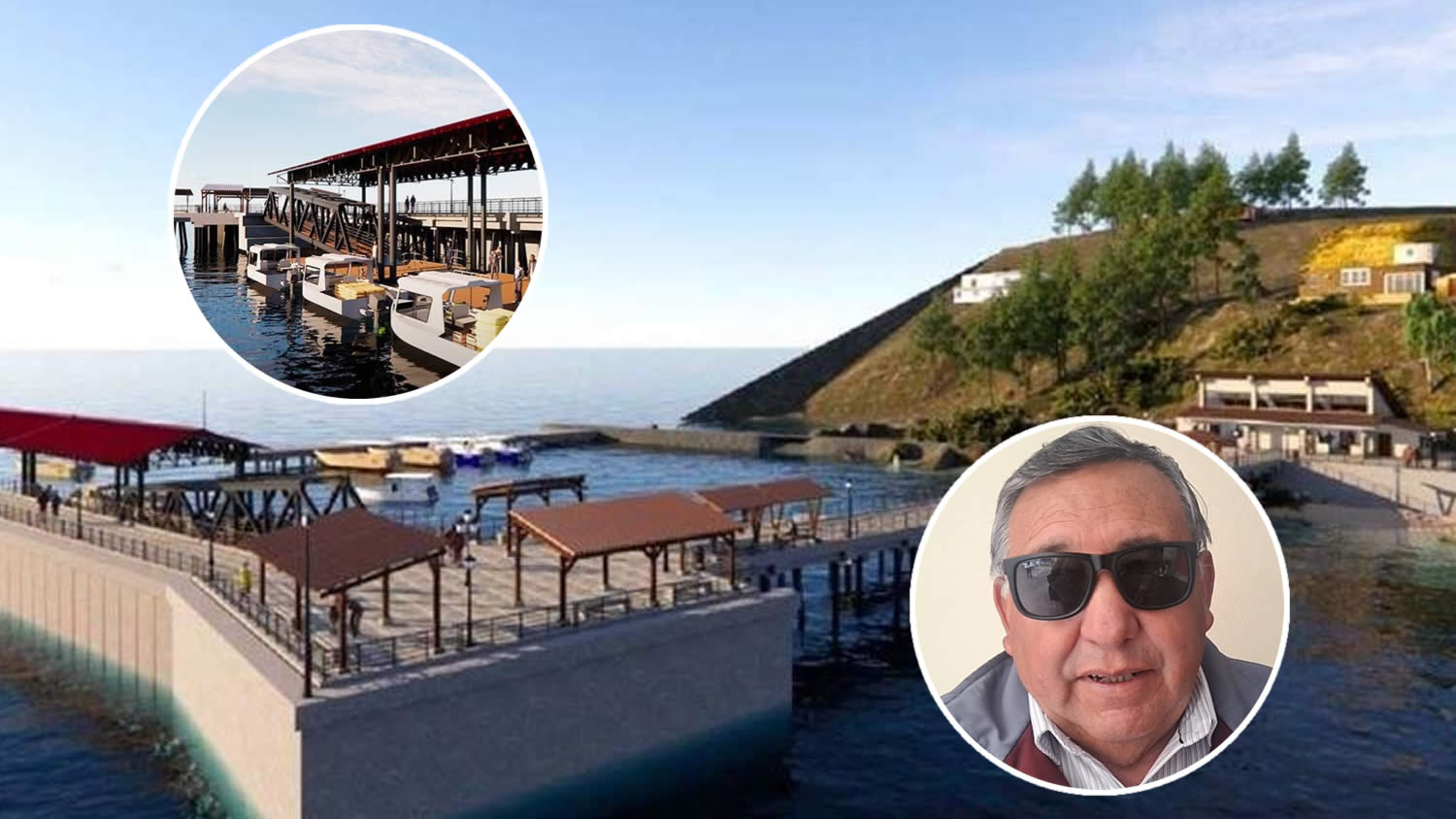 Llachón espera su embarcadero: obra turística sigue retrasada por problemas técnicos y administrativos