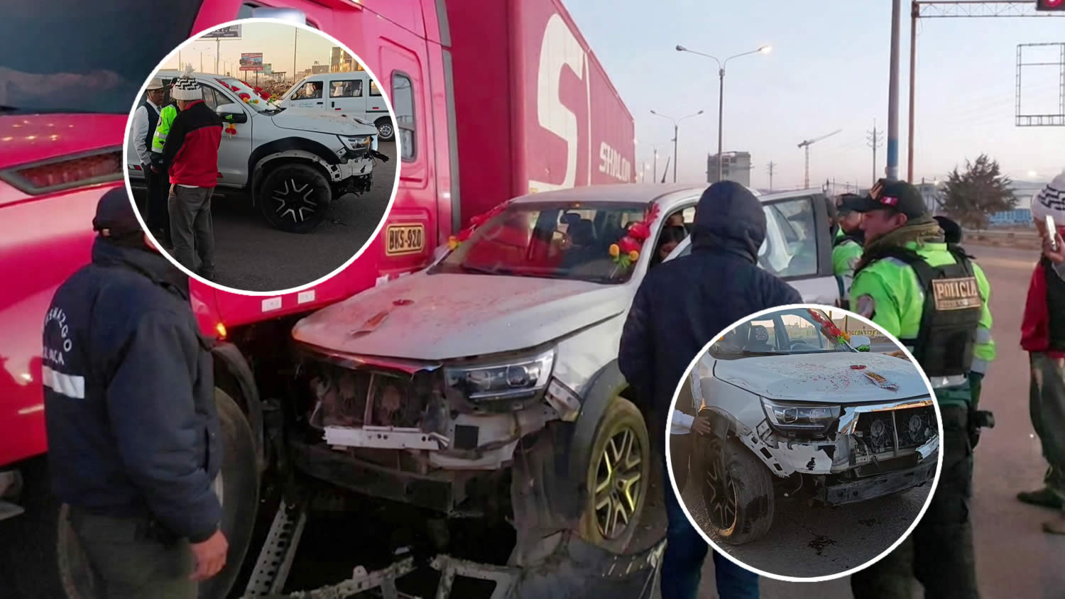 Juliaca: Mujer ebria al volante habría ocasionado accidente de transito