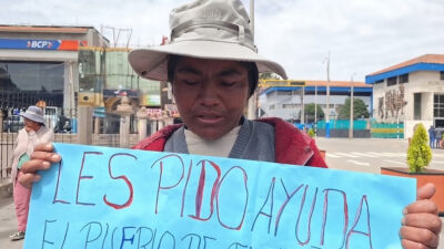 Juliaca: Humilde madre de familia pide apoyo para operar a su hijo de 13 años