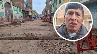 Juliaca: Vecinos de laguna temporal denuncian fallas en obra de agua y alcantarillado
